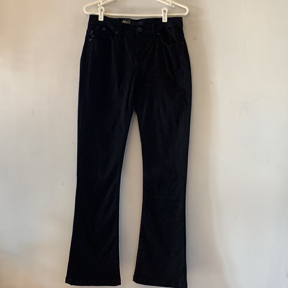 Rock & Republic black low rise bootcut jeans Size 10 NWT - Picture 2 of 9